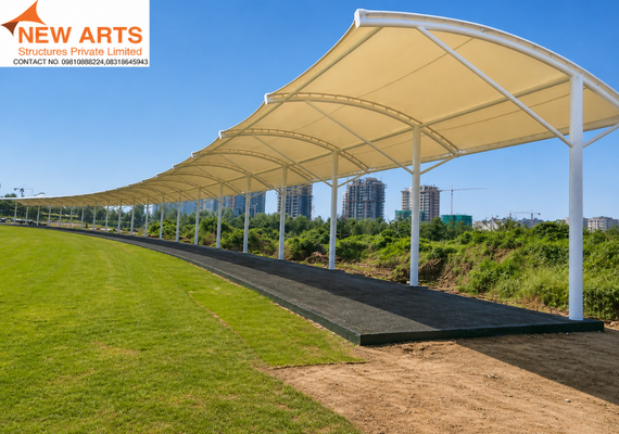 tensile walkway structure